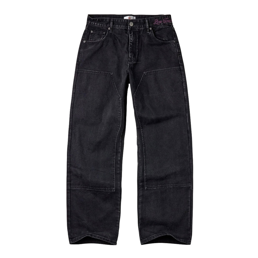 Vale Black Chore Pants