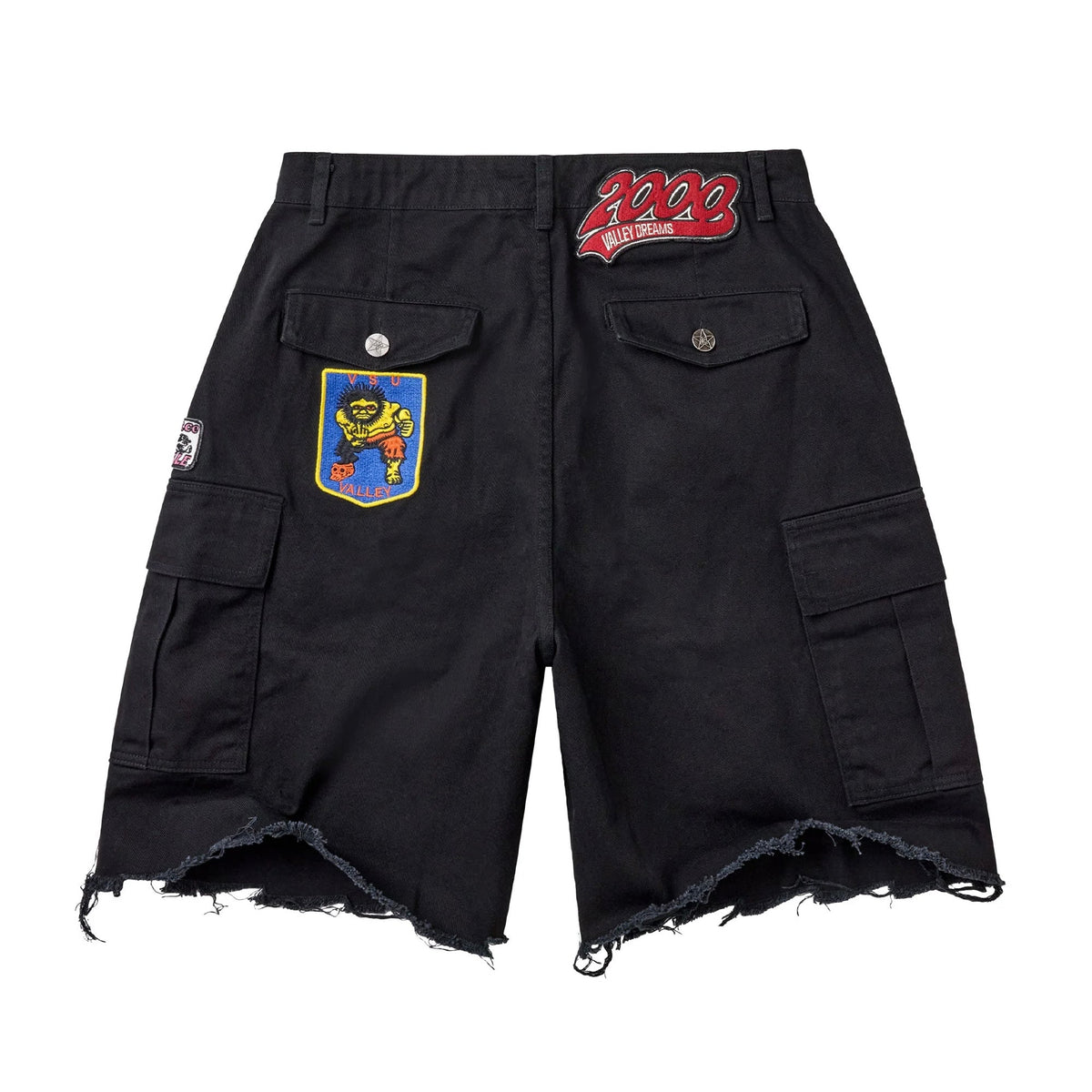 Vale Fest Cargo Jorts (Black)