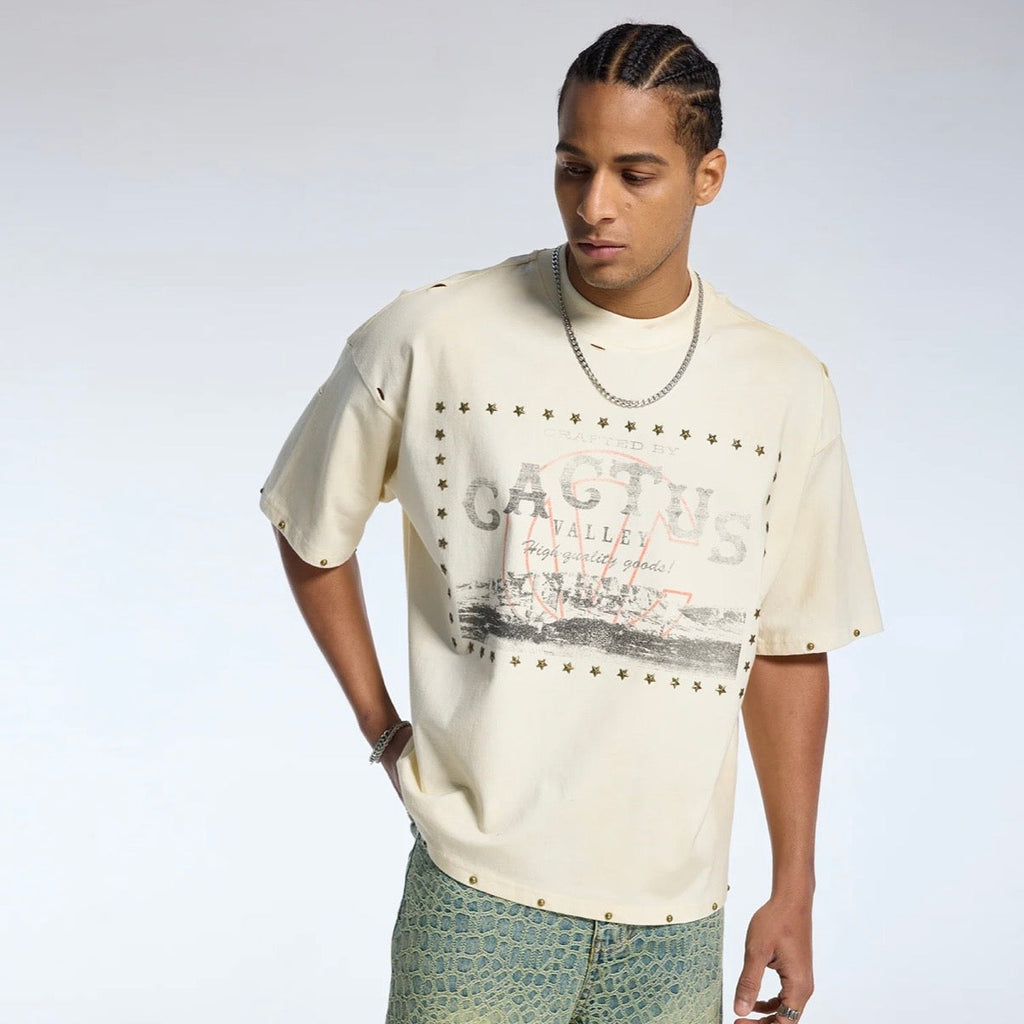 AZVA Bone Cactus Archive Tee