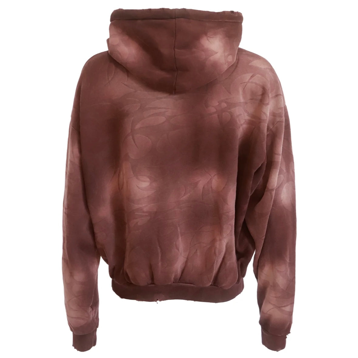 Hellstar Brown Tribal Laser Zip Hoodie