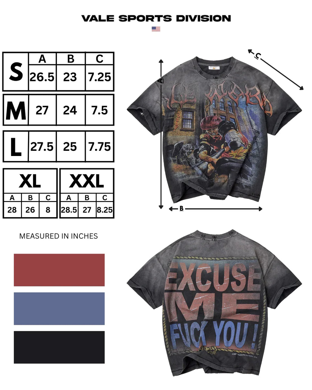 Vale Fuck You Tee