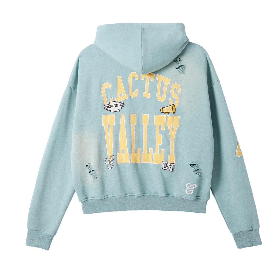AZVA Mint Green Top Dog Zip Hoodie