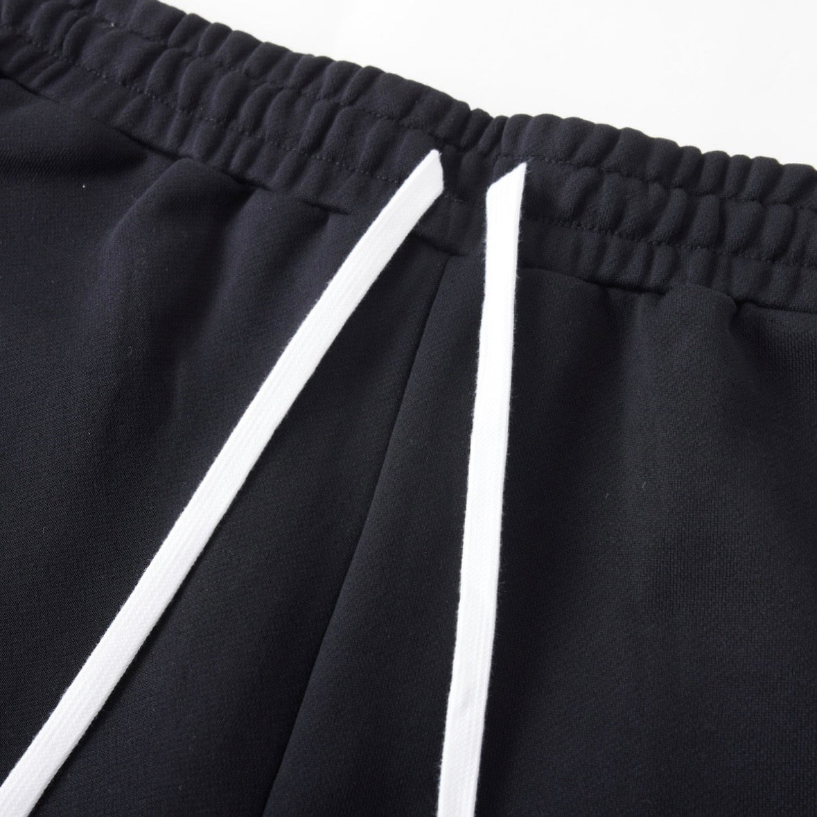 AZVA Black Crystal Cactus Sweat Shorts