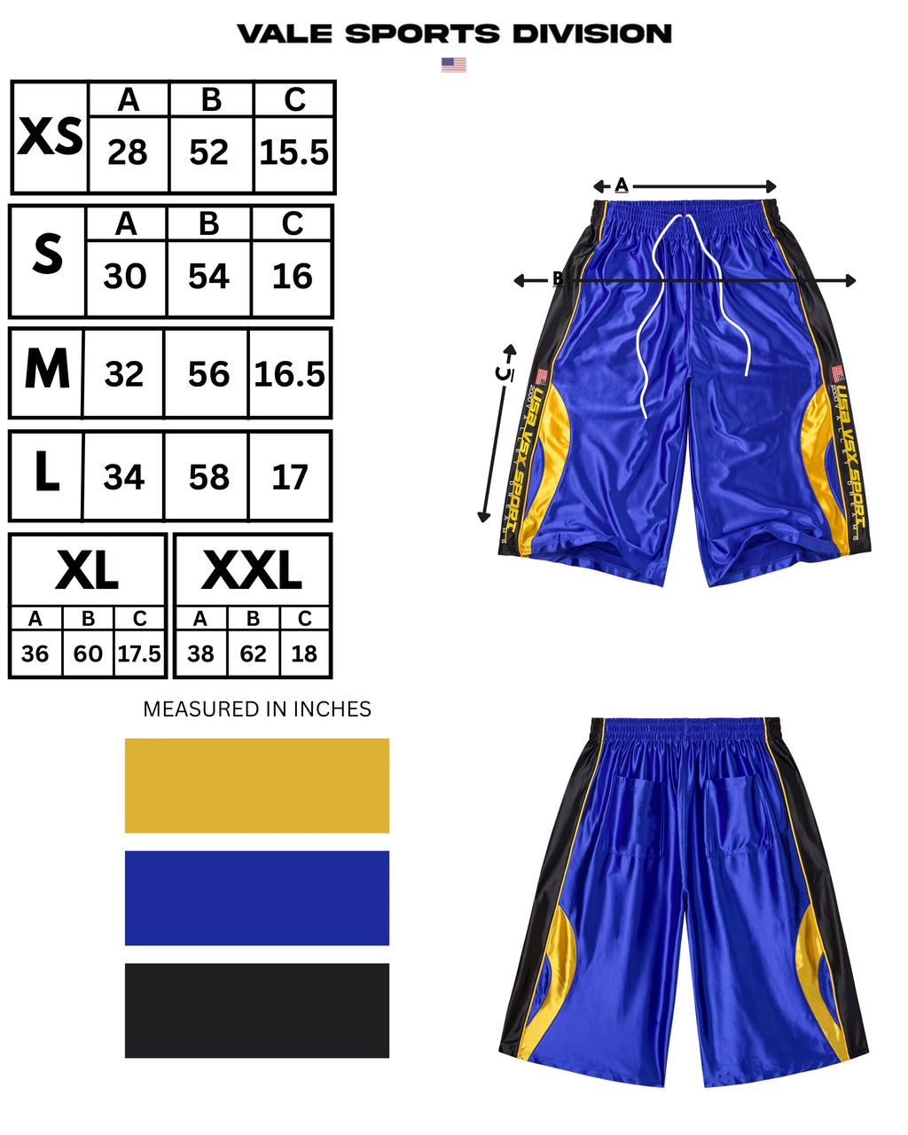 Vale Forever Vale Kobe Basketball Shorts — detail view 3