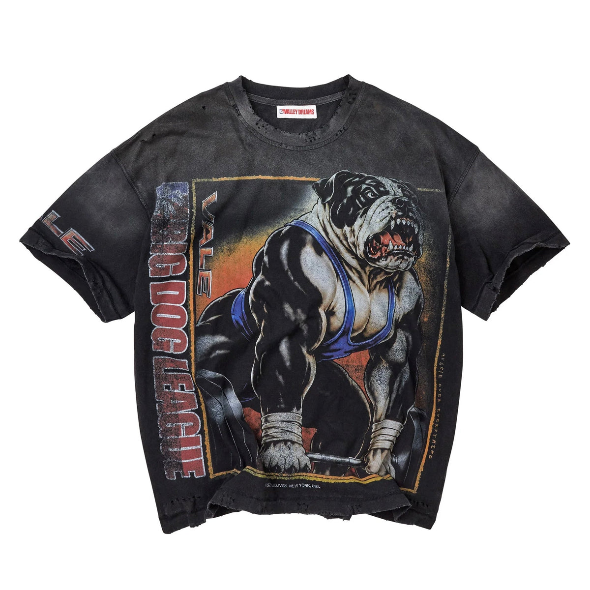 Vale Black Heavyweight Tee