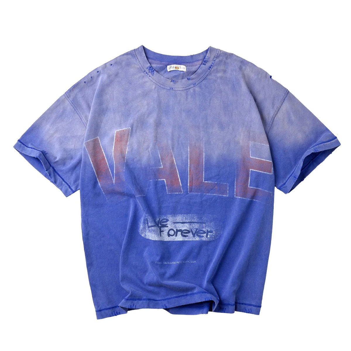 Vale Blue Logo Tee