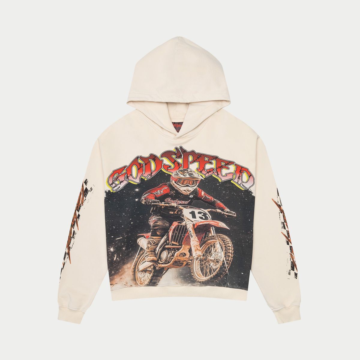 Godspeed Bone Motocross Hoodie
