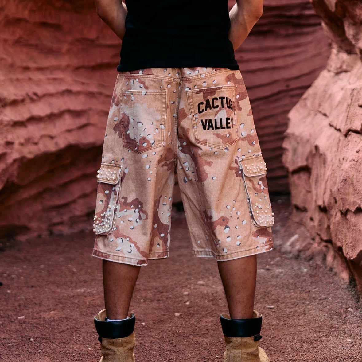 AZVA Pearl Camo Shorts