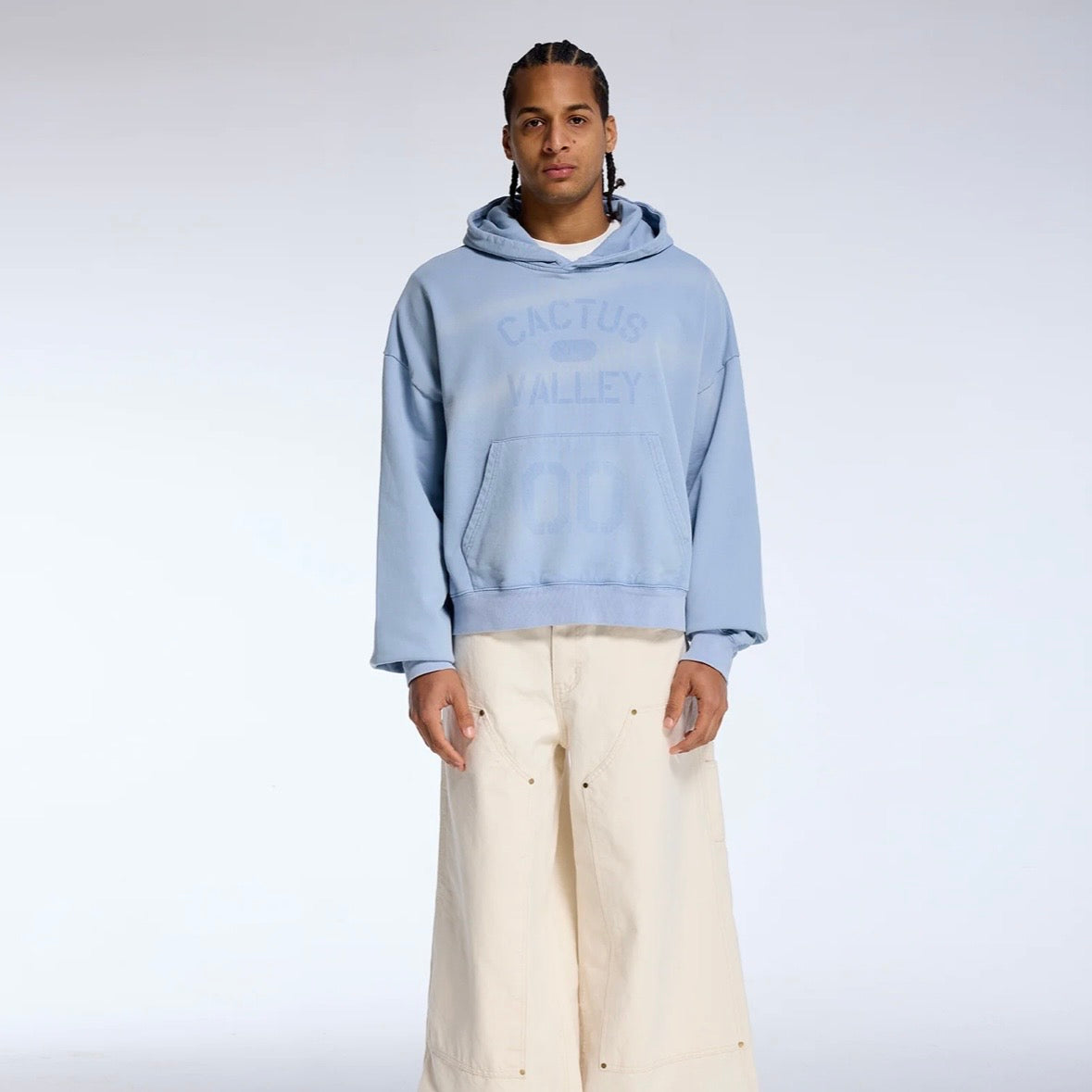 AZVA Cactus Stencil Hoodie