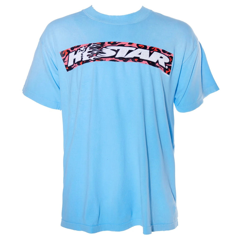 Hellstar Blue Box Logo Tee
