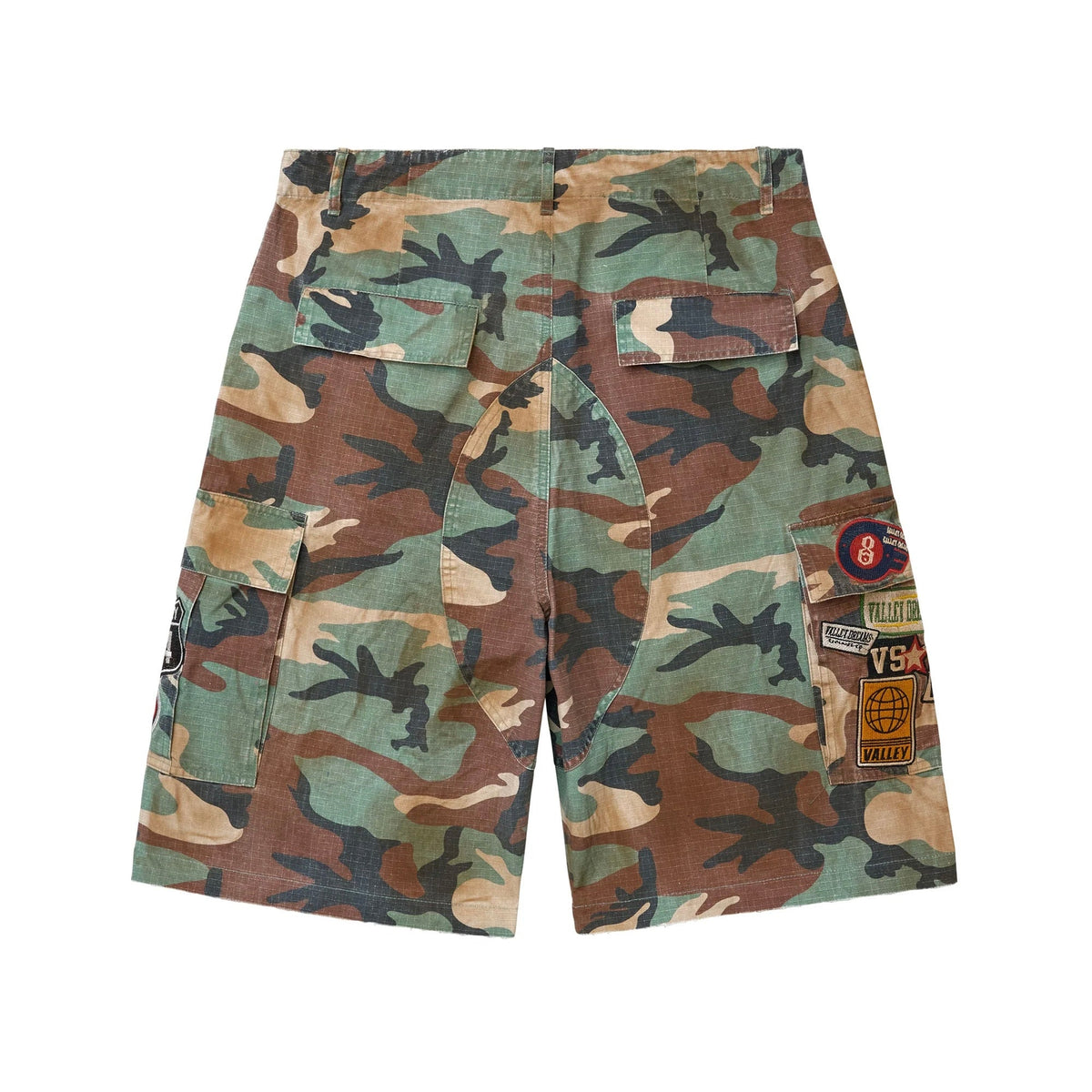 Vale Forever Vale DIY Camo Jorts — detail view 2