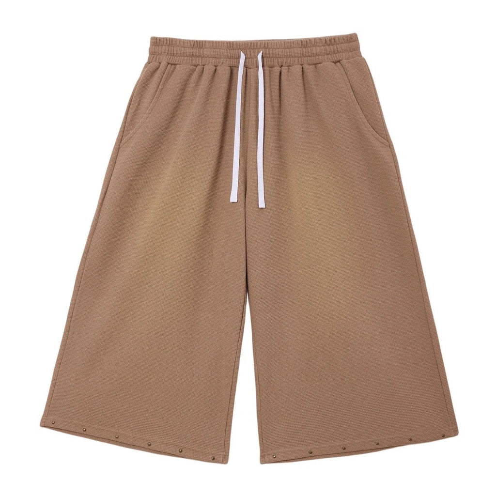 AZVA Stud Sand Shorts