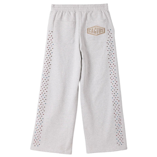 AZVA Grey Crystal Cactus Sweatpants — detail view 2