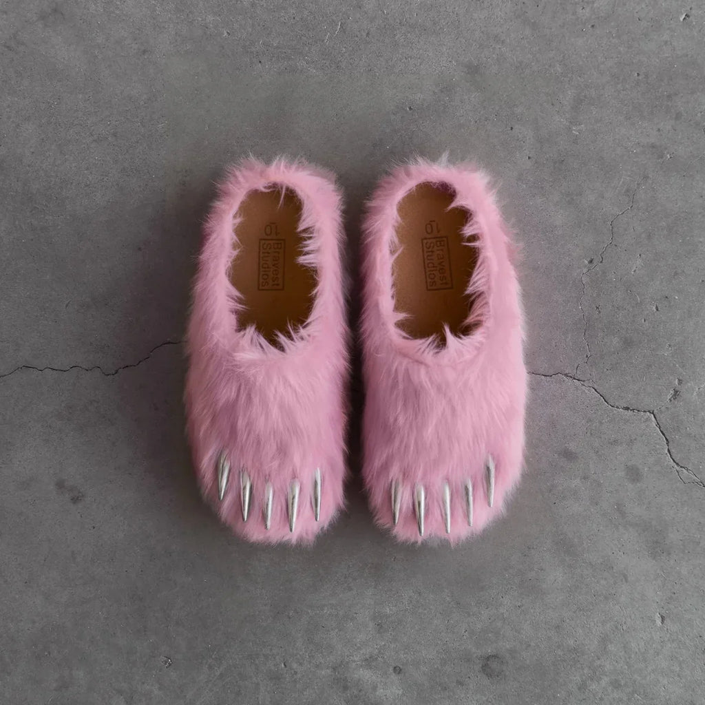 Bravest Studios Pink Claw Mules