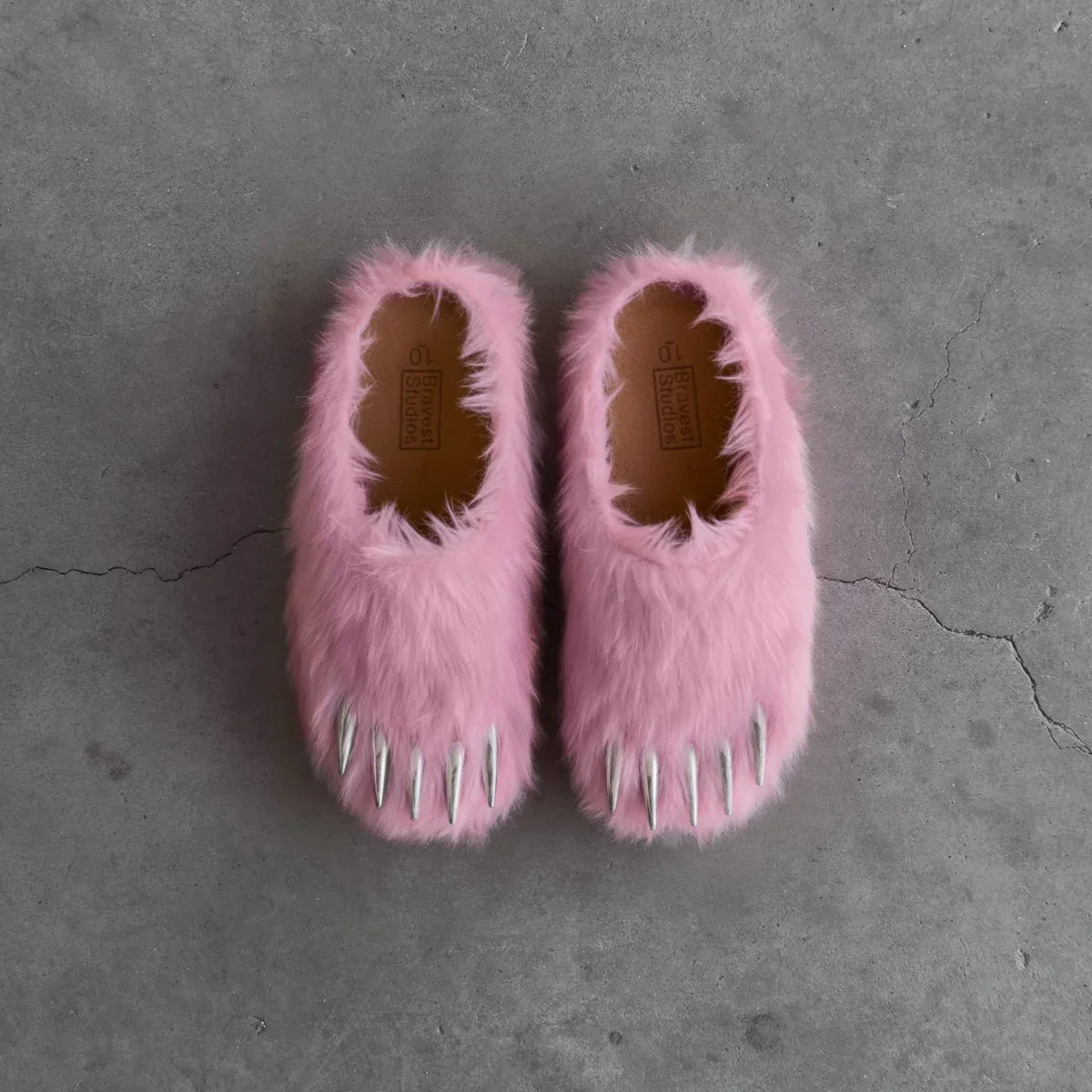 Bravest Studios Pink Claw Mules